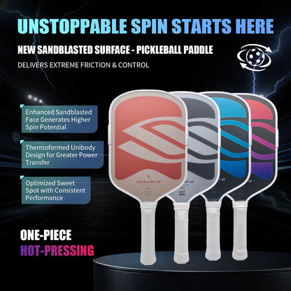 2026 Limited Edition Unisex Hot-Formed T700 Carbon Fiber Paddle Tennis Paddle for Adults - 16Mm EPP Foam Core, High Elasticity, Excellent Control, Durability, Stability, Superior Power, Durable Gear