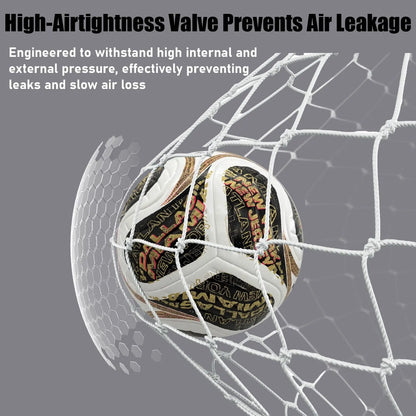 Seamless Heat-Bonded Training Ball with Stable Flight Trajectory, Durable PU Construction, Waterproof and Dustproof, Ideal for Multiple Surfaces
