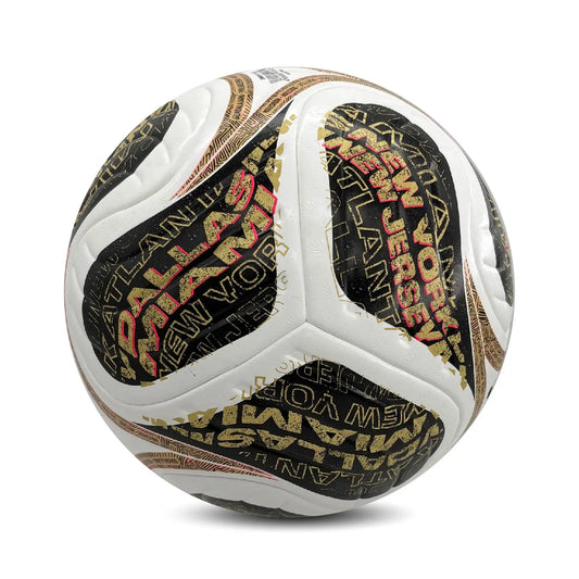Seamless Heat-Bonded Training Ball with Stable Flight Trajectory, Durable PU Construction, Waterproof and Dustproof, Ideal for Multiple Surfaces