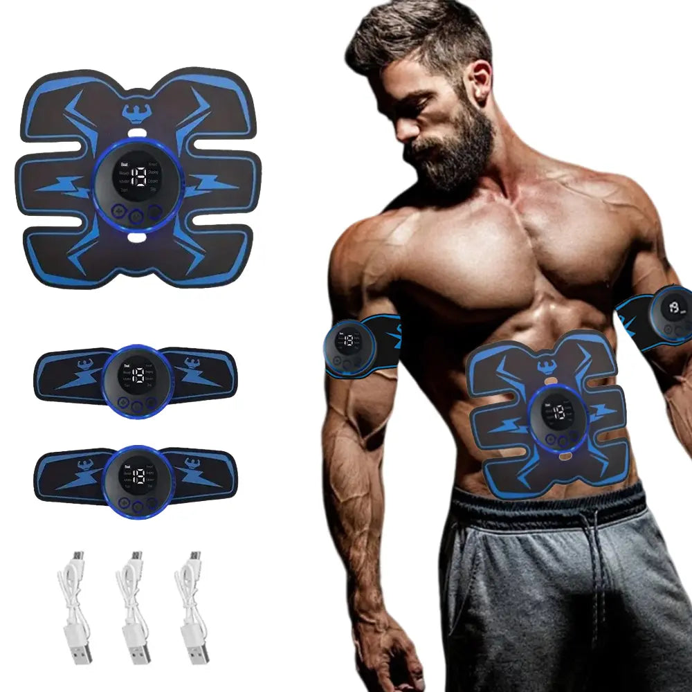 Ab Workout USB Rechargeabl Wireless Trainer Smart Fitness Training Fitness Training Body Shaping Tool Waist Trimmer Belt