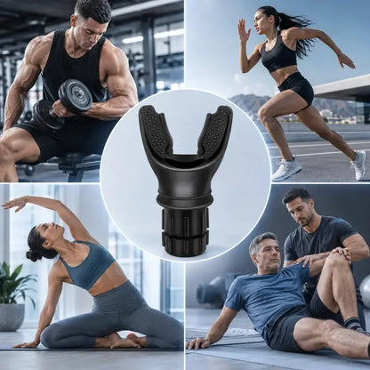 2Pcs Portable Breathing Trainer - Adjustable Resistance Settings, Lightweight, Easy-To-Clean Exercise Equipment for Agility Training, Home Workout Gear, Enhanced Strength and Endurance,Summerwins