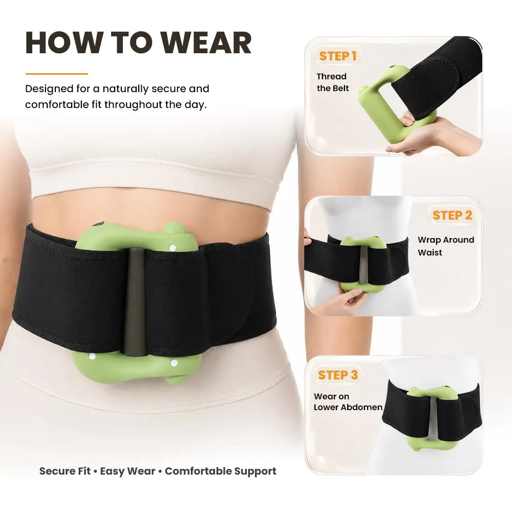 Turbo-Vibe Fascia Ring Full Body Massager, Mini Abdominal Trainer with 6 Speeds, 6 Different Modes for Abdominal Muscle Recovery, Rechargeable and Portable, Suitable for Waist, Back, Abdomen, Legs and Arms, Perfect Gift for Men and Women