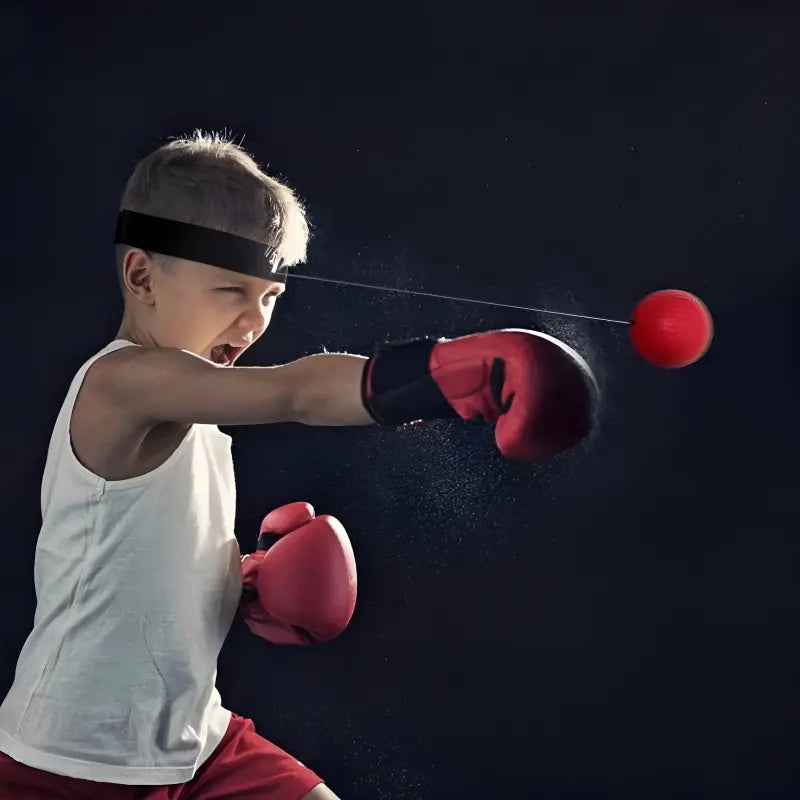 Professional Boxing Reflex Speed Ball with Adjustable Headband for Enhanced Agility and Speed Training, Suitable for Boxing, Sanda, Stress Relief, Fitness, and Outdoor Activities for All Ages