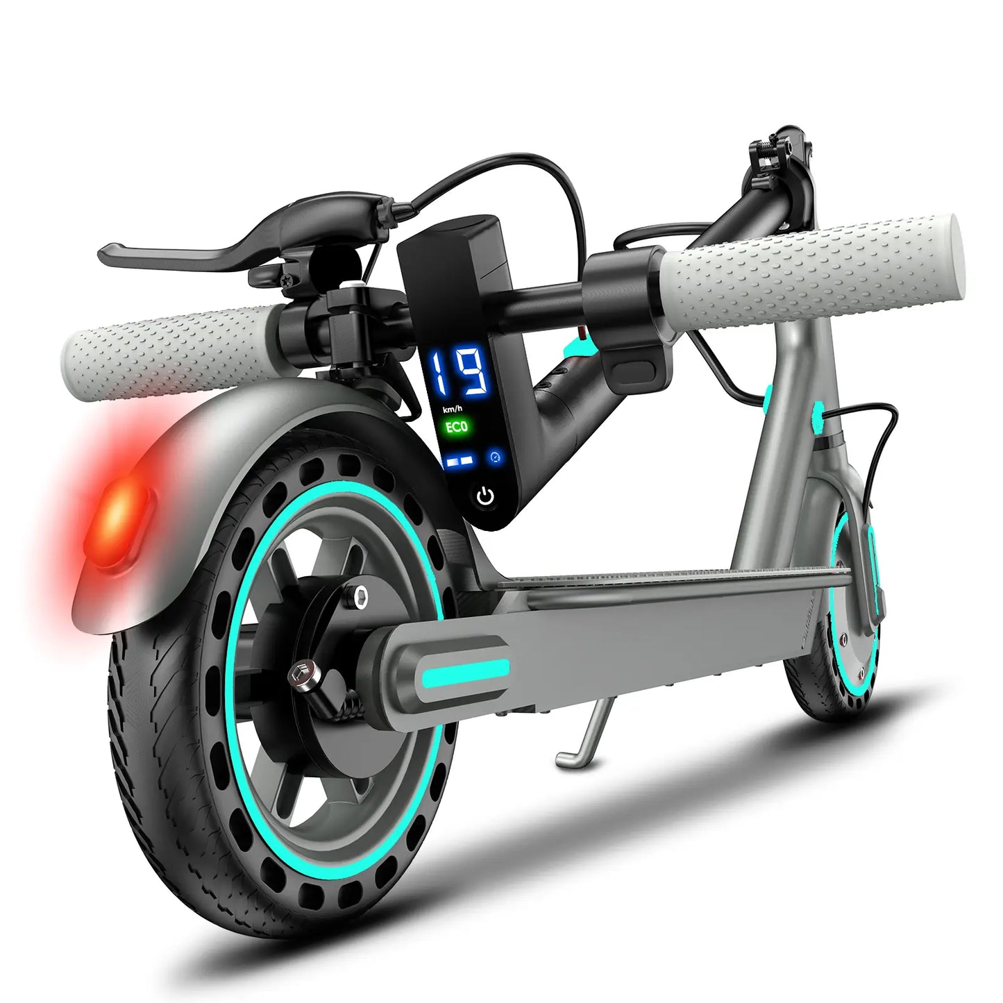 Portable Folding Electric Scooter for Adults & Teens 7.8Ah Battery (15-18 Miles) or 10.5Ah Battery (25-30 Miles), 19 MPH Max Speed, 8.5-Inch Honeycomb Tires, LED Display, Rear Brake Light, Portable Commuter Scooter Tiktokshopbacktoschool