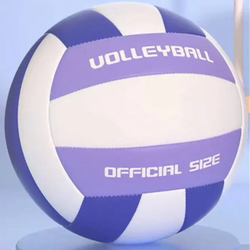Professional Soft Touch Volleyball for Teen Girls and Youth - Durable Official Size 5 Training and Practice Volleyball for Indoor, Outdoor, Beach, and Pool Activities