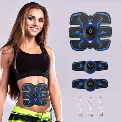 Ab Workout USB Rechargeabl Wireless Trainer Smart Fitness Training Fitness Training Body Shaping Tool Waist Trimmer Belt