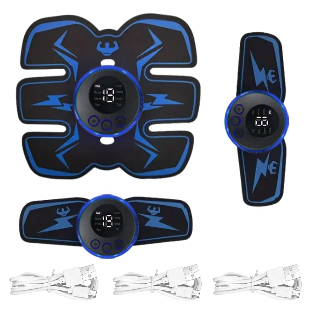 Ab Workout USB Rechargeabl Wireless Trainer Smart Fitness Training Fitness Training Body Shaping Tool Waist Trimmer Belt