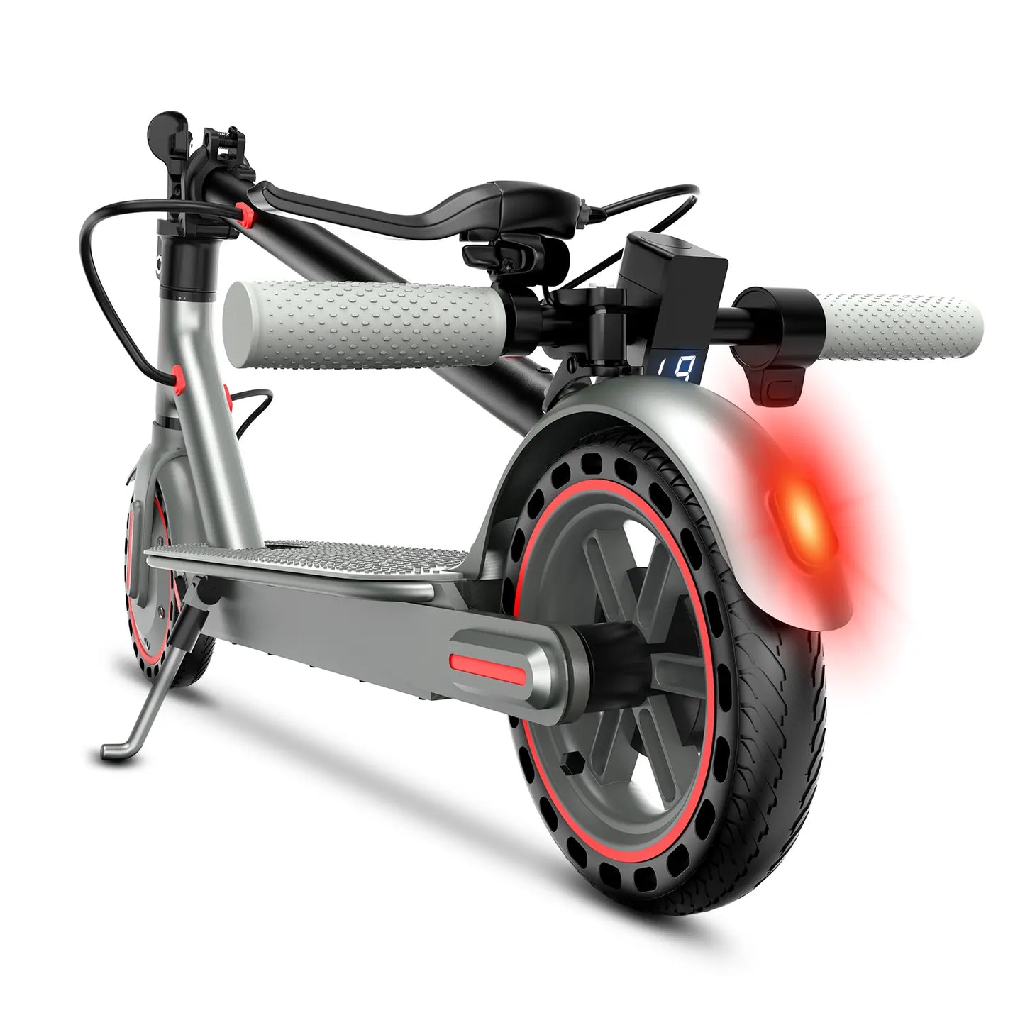 2026 Leisure Folding Scooter, Range of 14 Miles, App Unlocked 28Mph, 3-Speed Adjustable Fun Sports Scooter, Portable Folding Commuting Electric Scooter, with Application Control