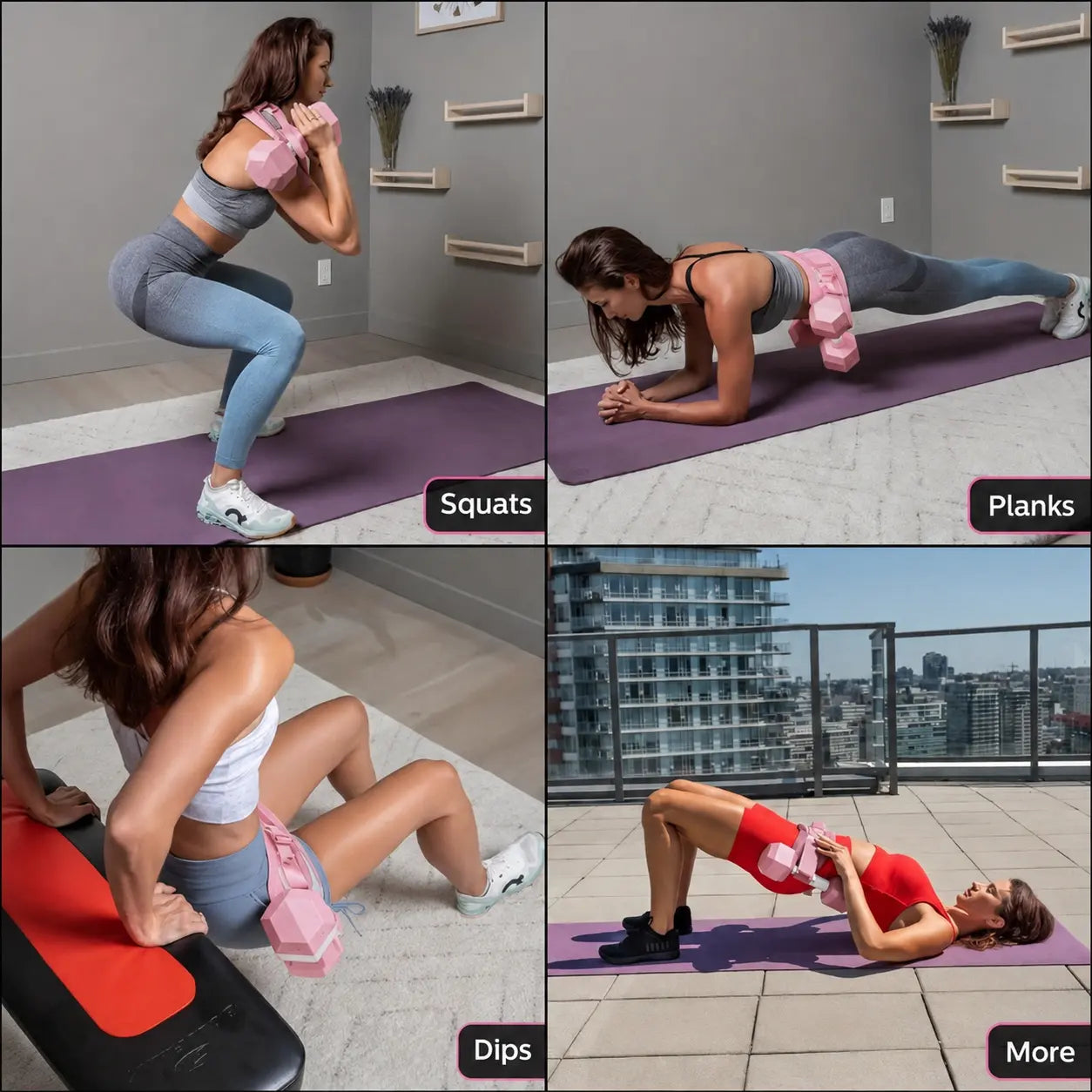 Cushioned Hip Thrust Belt, Solid Glute Workout Equipment for at Home Gym, Unisex Adjustable Strap for Dumbbell & Kettlebell Training, at Home Gym Equipment